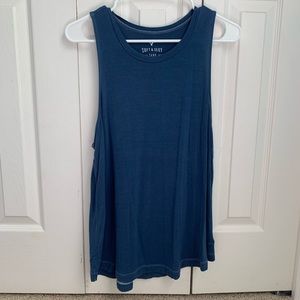 Blue American Eagle Tank Top